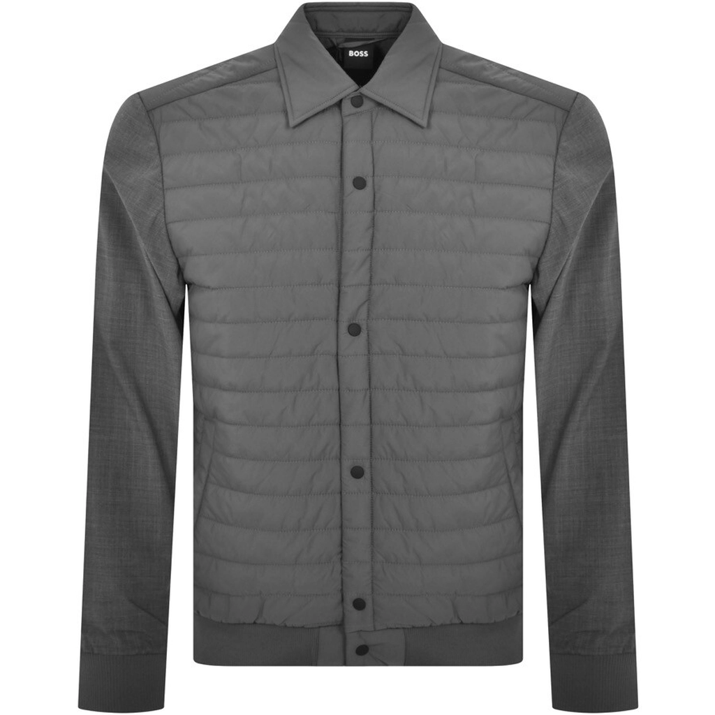 Hugo Boss BOSS P Olson Padded Jacket Grey